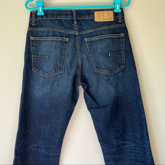 Men’s Calvin Klein Distressed Straight Cut Jeans Size 30 - Picture 4 of 12